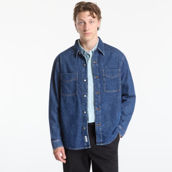 Košile Calvin Klein Jeans 90S Overshirt Pacifico Aop L