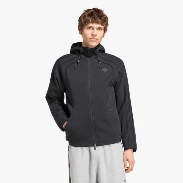 Mikina adidas Spacer Teamgeist 26 Cutline Fullzip Hoodie Black S