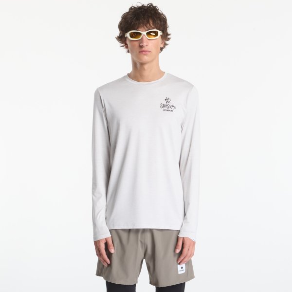 Tričko SAYSKY Statement Pace Long Sleeve Grey L