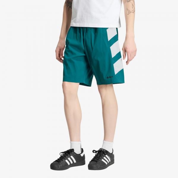 Šortky adidas Adicolor Double Blocked Shorts Rich Green XL