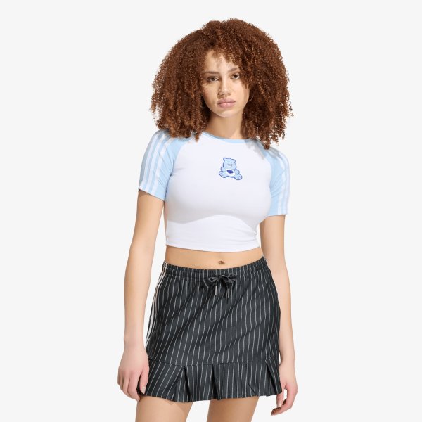 Tričko adidas x Care Bears Baby Tee White/ Clear Sky XS