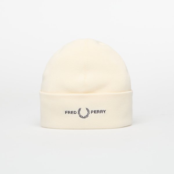 Čepice FRED PERRY Graphic FLP Beanie Beige Universal
