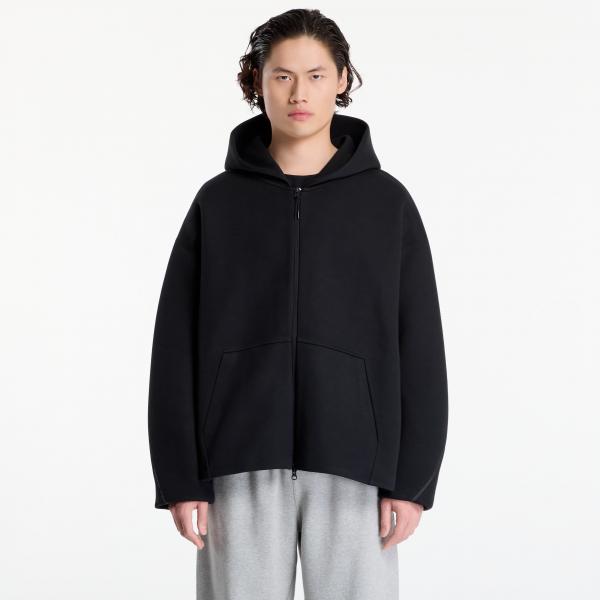 Mikina Nike Tech Men's Fleece Full-Zip Hoodie Black/ Black XL