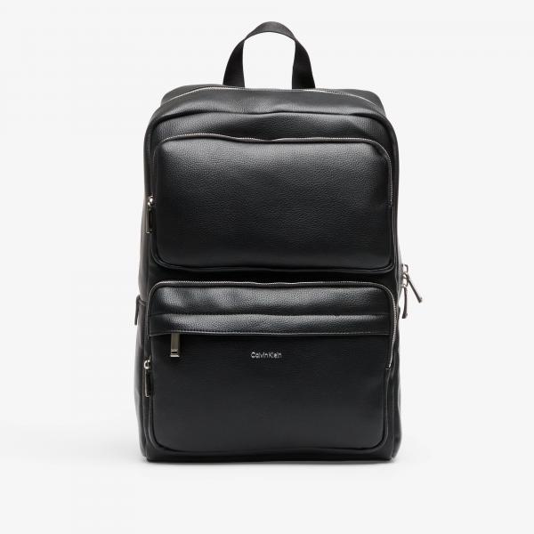 Batoh Calvin Klein Raised Double Pocket Black Universal