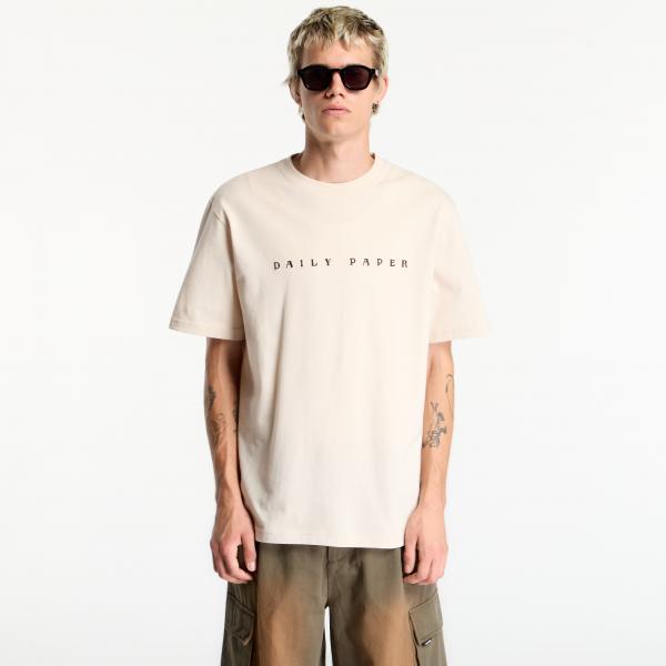 Tričko Daily Paper Alias Dias T Shirt Moonbeam Beige S