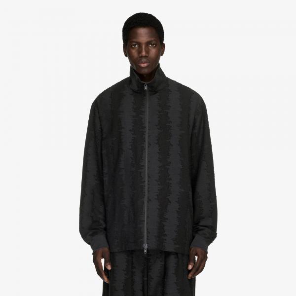 Mikina Y-3 Deco Stitch Track Top UNISEX Black M