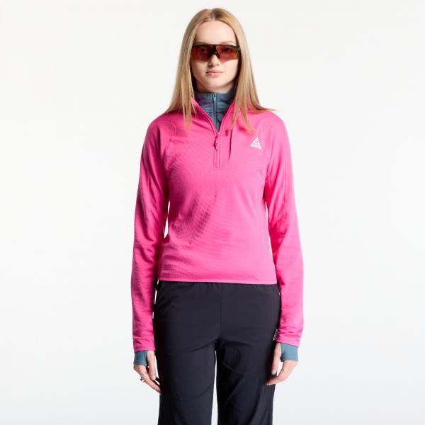 Tílko Nike ACG "Wolf Grid" Women's Therma-FIT 1/2-Zip Hiking Top Desert Pink/ Summit White M