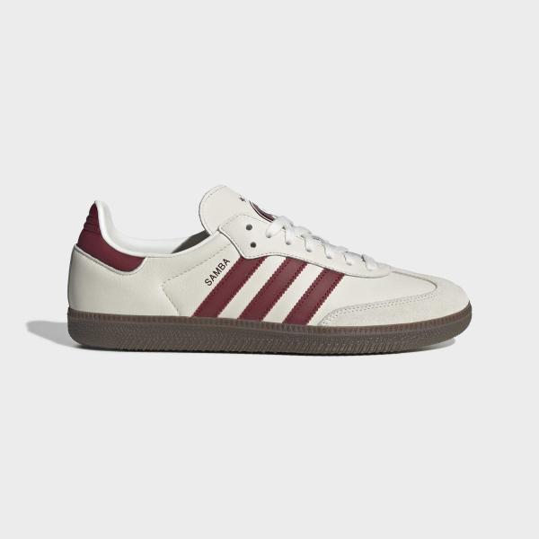 Tenisky adidas x AC Sparta Praha Samba Cloud White/ Noble Maroon/ Core Black EUR 40