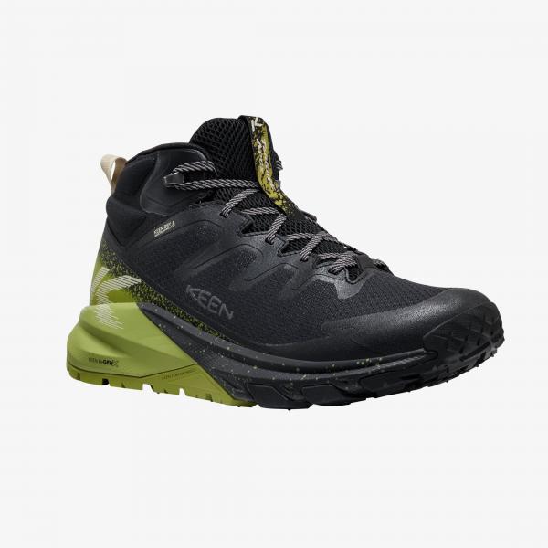 Tenisky KEEN Targhee Apex Mid Wp Men Black/ Golden Cypress EUR 47.5
