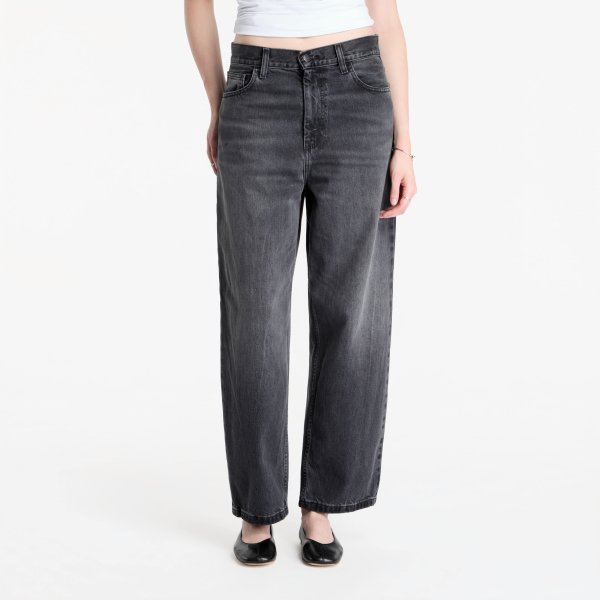 Džíny Carhartt WIP W' Brandon Pant Black Marble Used Wash M