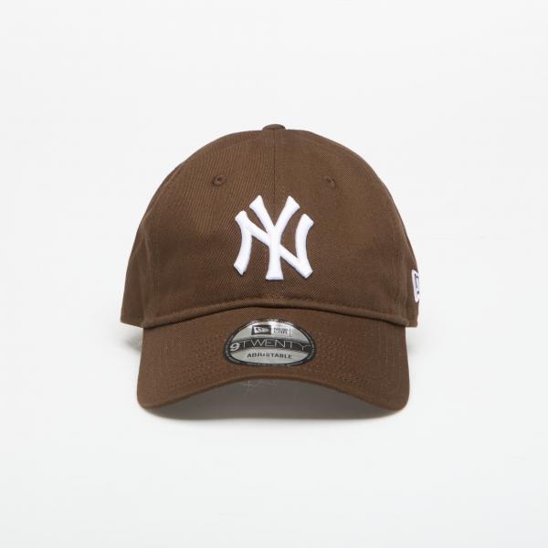 Kšiltovka New Era 9TWENTY MLB NOS League Essential 9TWENTY New York Yankees Walnut/ White Universal