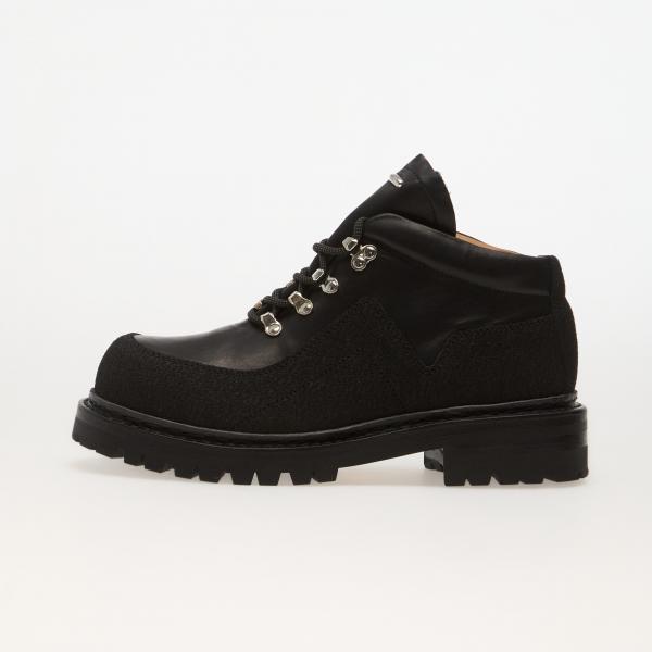Boty OUR LEGACY Quest Boot Black Tensile Cattle Hide 42