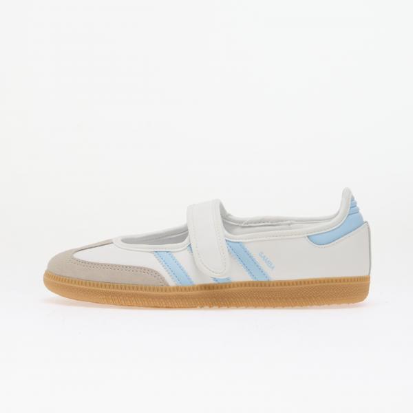 Boty adidas Samba Jane Shoes Kids Ftwr White/ Clear Sky/ Gum 3 5.5