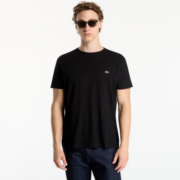 Tričko LACOSTE Tee-Shirt Black 4