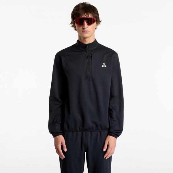 Tílko Nike ACG "Wolf Grid" Men's Therma-FIT 1/2-Zip Hiking Top Black/ Summit White S