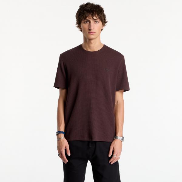 Tričko Hugo Boss Waffle T-Shirt Brown L
