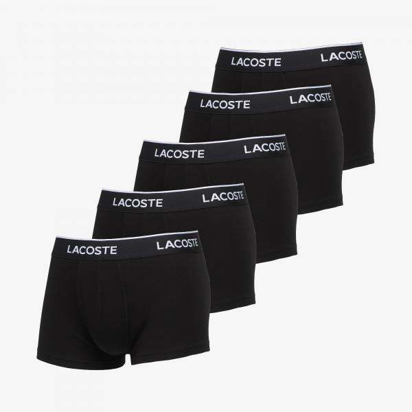 Boxerky Lacoste Underwear Trunk Black L