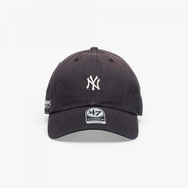 Represent Mlb Mini Ny Plain Cap Washed Black Universal