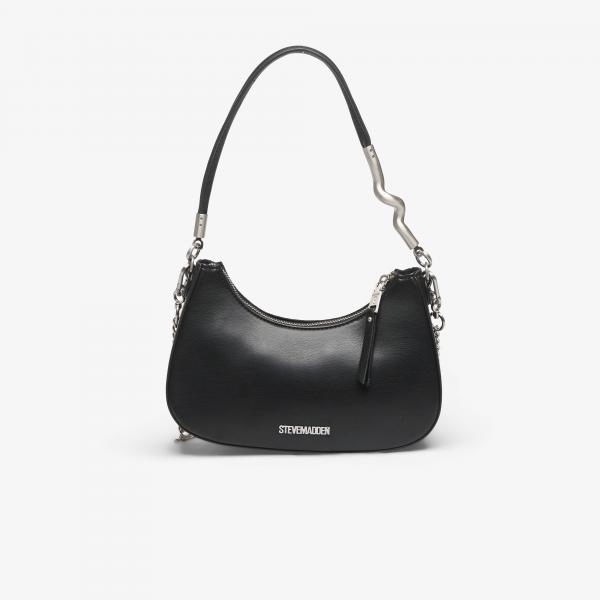 Kabelka Steve Madden Braz Black/ Silver Universal