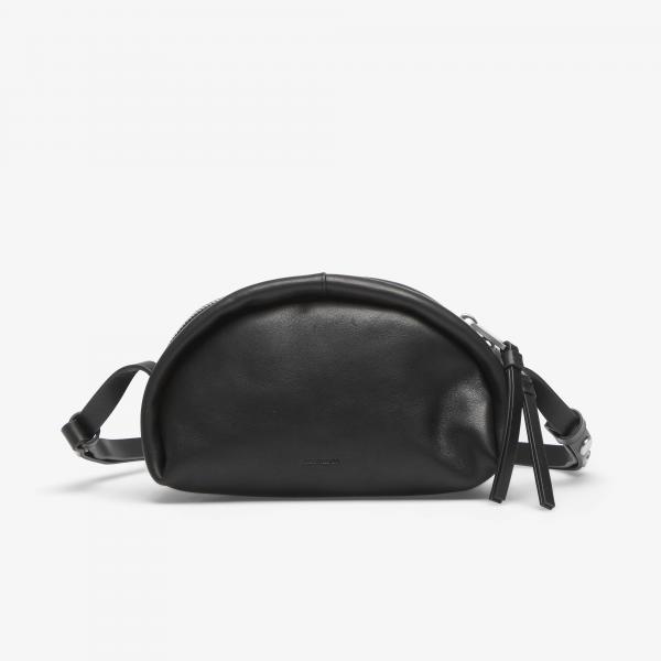 Taška AllSaints Rosalie Arc Xbody Black/ Silver Universal
