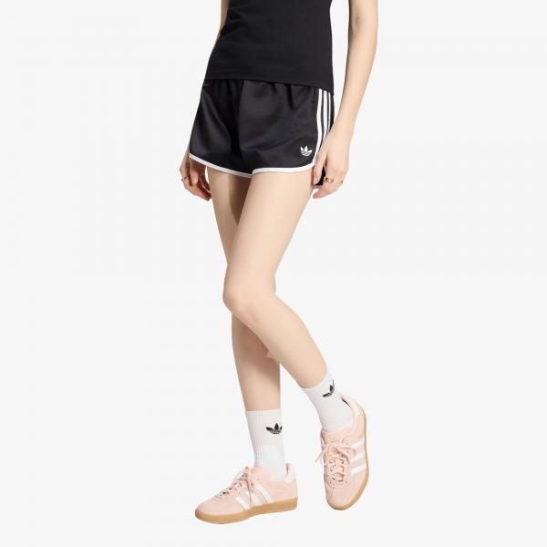 Šortky adidas Satin 3S Sprinter Short Black/ White S