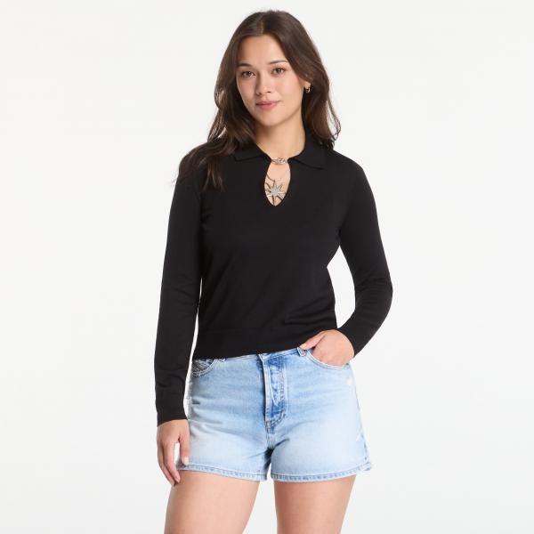 Svetr Diesel M-Lilli Tank Top Black M