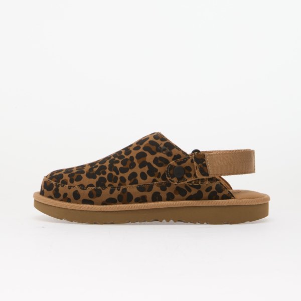 Boty UGG Kids Goldenstar Spotted Clog Tan 5