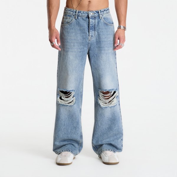 Džíny Represent R3 Baggy Jean Moss Blue 30