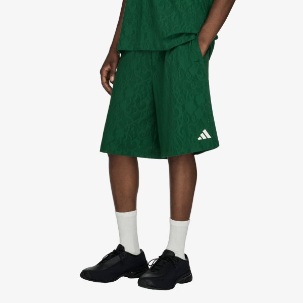 Šortky adidas x Arte Antwerp Engineered Lace Football Shorts Amazon Green/ Off White L