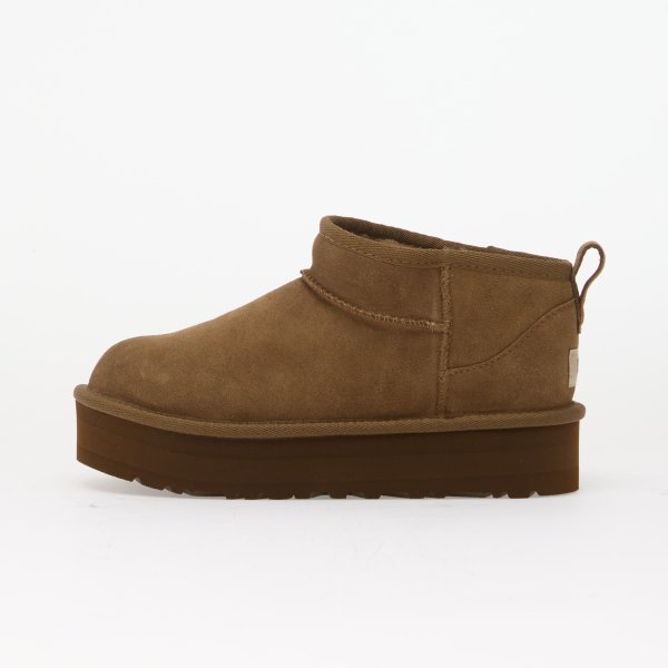 Boty UGG Kids Classic Ultra Mini Platform Light Bronze 3