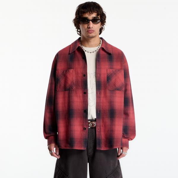 Košile OUR LEGACY Whoppin Shirt Bison Check Ranch Cotton 48