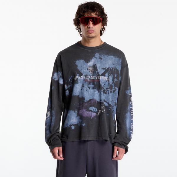 Tričko Represent 247 Avenged Sevenfold Nightmare Ls Tee UNISEX Aged Black L