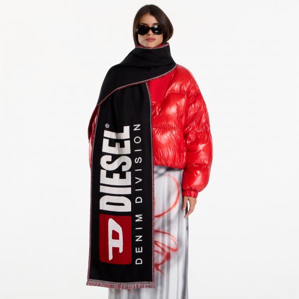 Šála Diesel S-Div Scarf Black Universal