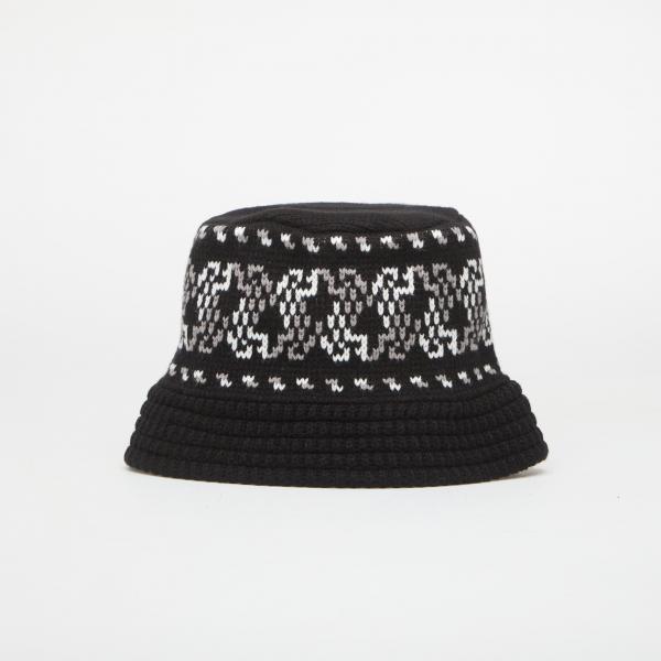Klobouk Carhartt WIP Bricky Man Knitted Bucket Hat Black S-M