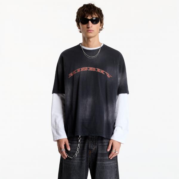 Tričko MISBHV T-Shirt UNISEX Faded Black M
