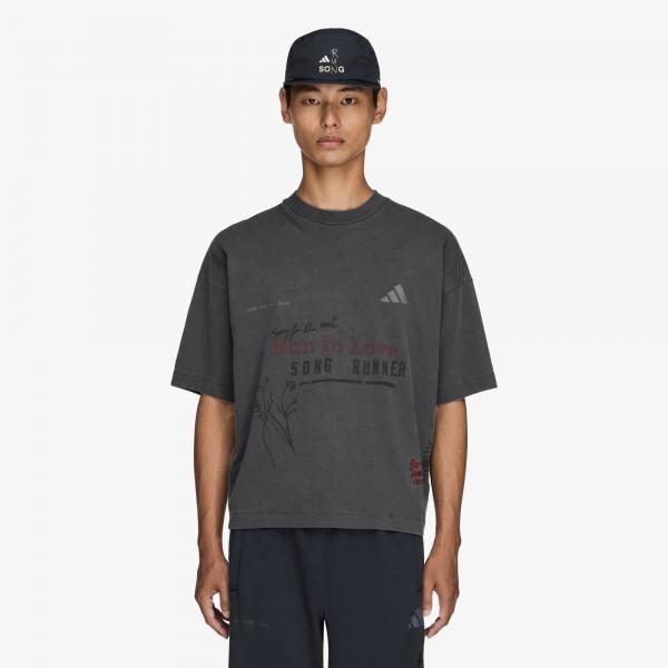 Tričko adidas x Song For The Mute Running T-shirt Utility Grey L