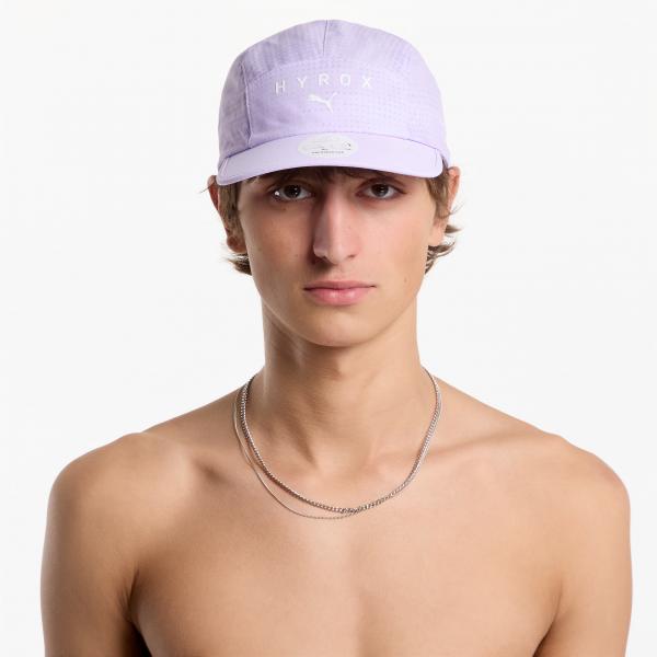 Kšiltovka Puma X Hyrox Running 5 Panel Cap Graphic Light Lavender Universal