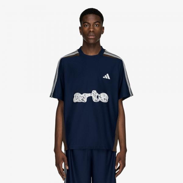 Dres adidas x Arte Antwerp Material Mix Jersey Collegiate Navy/ Dust Cargo/ Off White XXL
