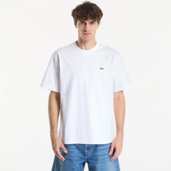 Tričko Lacoste Crewneck T-Shirt White XL