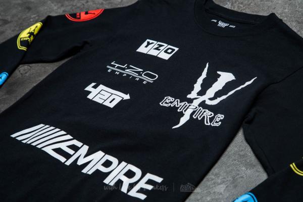 Footshop x YZO Men Long Sleeve T-shirt Black/ White/ Multicolor