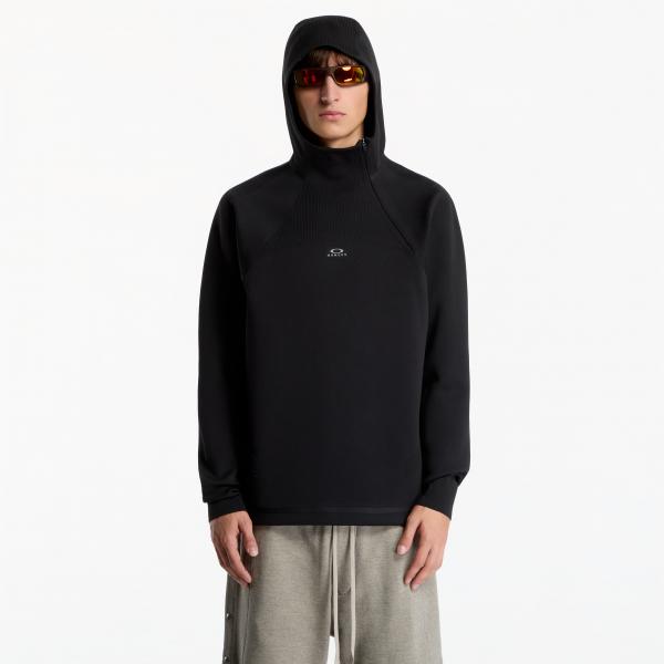 Mikina Oakley Latitude Veil Knitted Hoodie Pitch Black S
