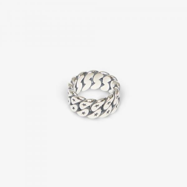 Prsten TwoJeys Cuban Monogram Ring Silver 54 mm