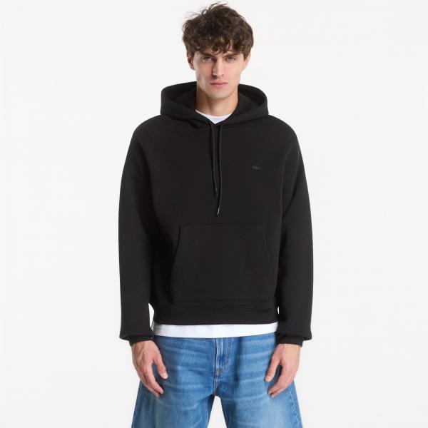 Mikina Lacoste Hoodie Black M