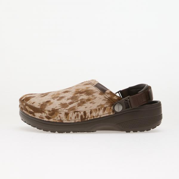 Boty Crocs Classic Crafted Pony Hair Clog Espresso 8