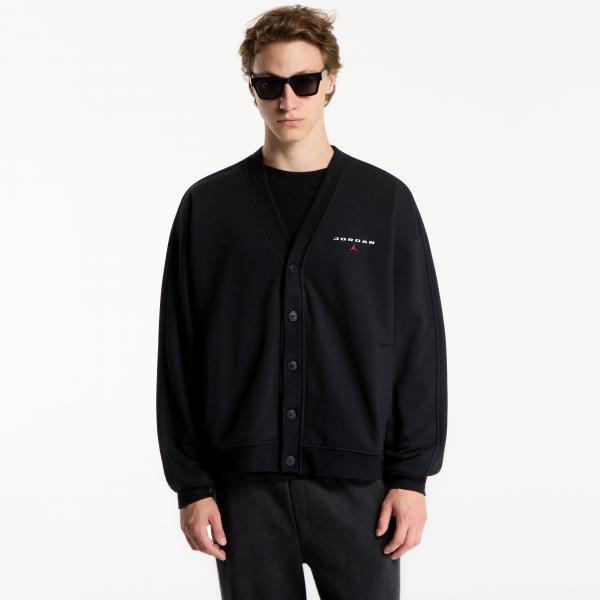 Mikina Jordan Flight Men's Cardigan Black XL