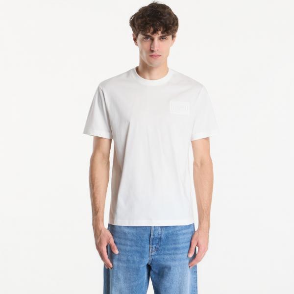 Tričko Lacoste Crewneck T-Shirt Flour M