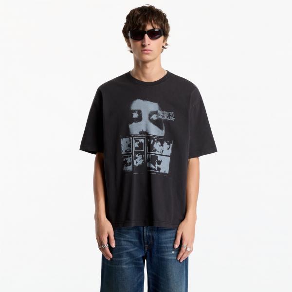 Tričko MISBHV 7:30 Pm Lakefront Gentle Wash Black T-Shirt UNISEX Washed Black XXL