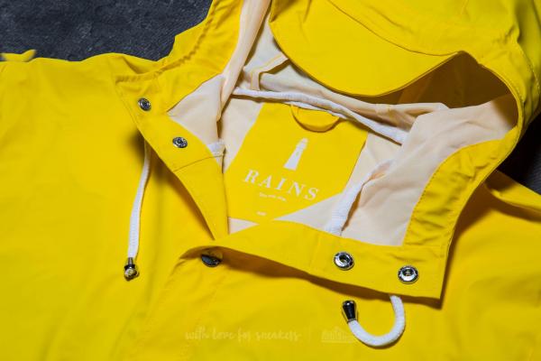 Rains Long Jacket Yellow