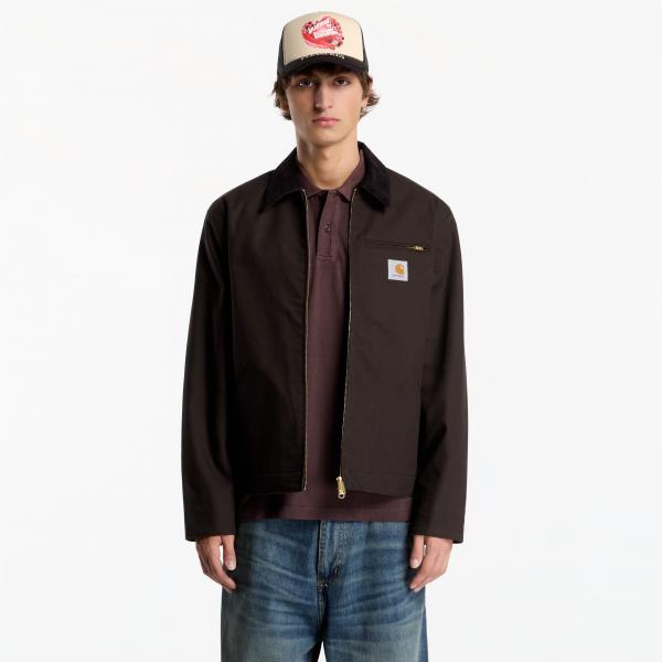 Bunda Carhartt WIP Detroit Jacket UNISEX Tobacco/ Black Rigid S