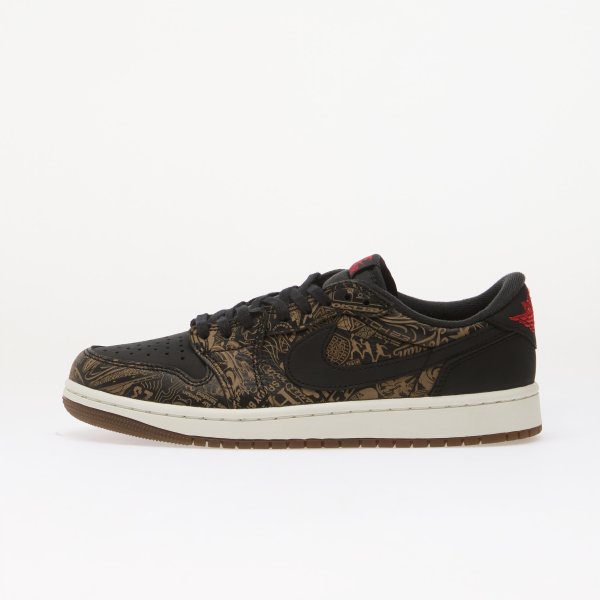 Tenisky Air Jordan 1 Low OG "Laser" Black/ Varsity Red/ Summit White EUR 43